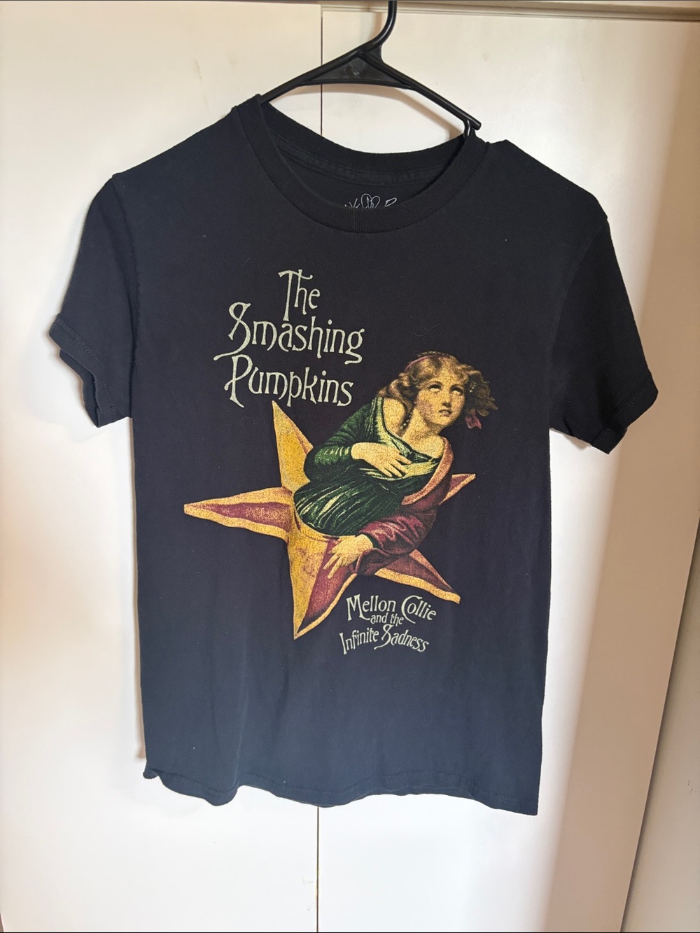 The Smashing Pumpkins Black Graphic Short Sleeve Tee